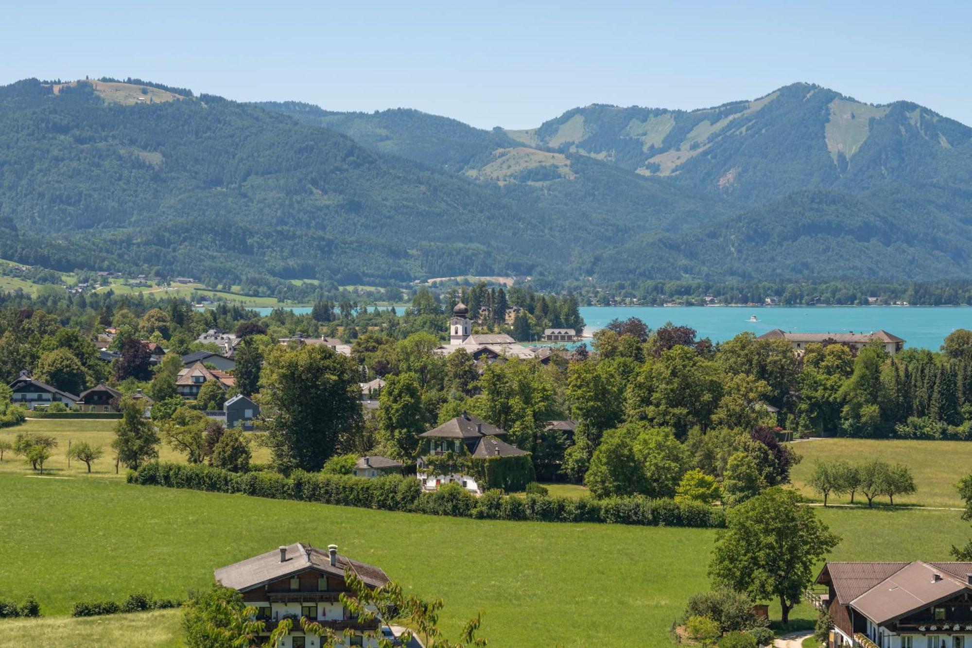 Wolfgangsee Appartements Штробль Экстерьер фото